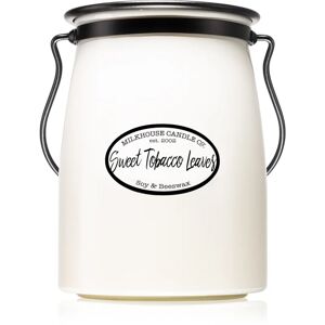 Milkhouse Candle Co. Creamery Sweet Tobacco Leaves scented candle Butter Jar 624 g
