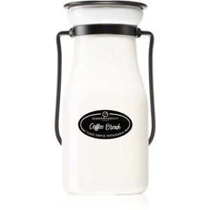 Milkhouse Candle Co. Creamery Coffee Break scented candle Milkbottle 227 g