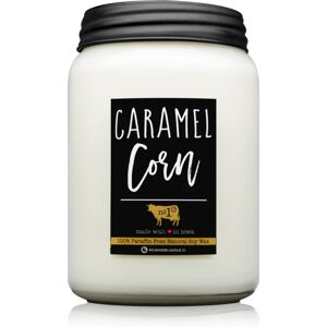 Milkhouse Candle Co. Farmhouse Caramel Corn scented candle Mason Jar 737 g