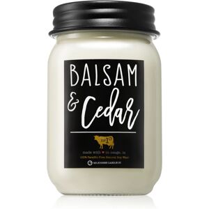 Milkhouse Candle Co. Farmhouse Balsam & Cedar scented candle Mason Jar 368 g