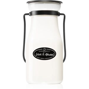 Milkhouse Candle Co. Creamery Linen & Ashwood scented candle Milkbottle 227 g