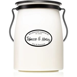 Milkhouse Candle Co. Creamery Tobacco & Honey scented candle Butter Jar 624 g