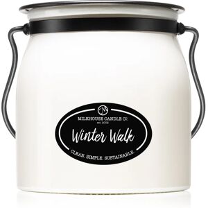 Milkhouse Candle Co. Creamery Winter Walk scented candle Butter Jar 454 g