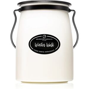 Milkhouse Candle Co. Creamery Winter Walk scented candle Butter Jar 624 g