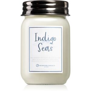 Milkhouse Candle Co. Farmhouse Indigo Seas scented candle Mason Jar 369 g