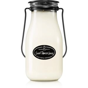 Milkhouse Candle Co. Creamery Sweet Tobacco Leaves scented candle Milkbottle 397 g