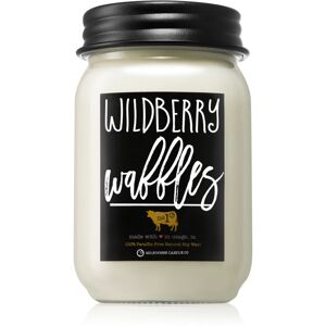 Milkhouse Candle Co. Farmhouse Wildberry Waffles scented candle Mason Jar 369 g