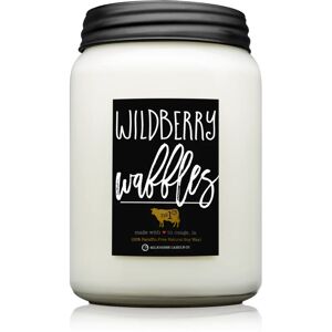 Milkhouse Candle Co. Farmhouse Wildberry Waffles scented candle Mason Jar 737 g