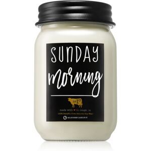 Milkhouse Candle Co. Farmhouse Sunday Morning scented candle Mason Jar 369 g