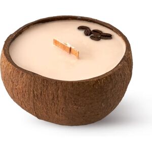 Tropicandle Coffee Mocha scented candle with wooden wick 350 ml
