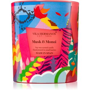 Vila Hermanos 70ths Year Musk & Monoi scented candle 200 g