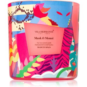 Vila Hermanos 70ths Year Musk & Monoi scented candle 500 g