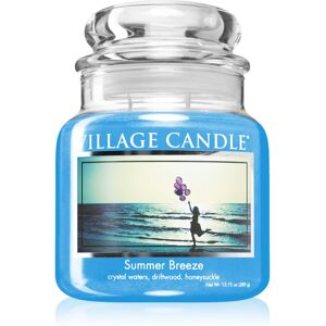 Village Candle Summer Breeze scented candle (Glass Lid) 389 g