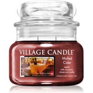 Village Candle Mulled Cider scented candle (Glass Lid) 262 g