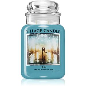 Village Candle Rain scented candle (Glass Lid) 602 g