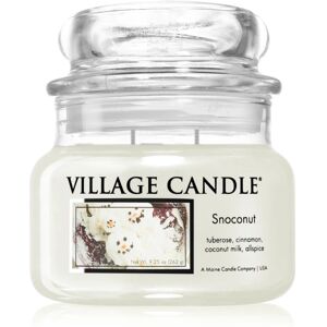 Village Candle Snoconut scented candle (Glass Lid) 262 g