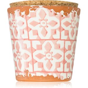 Wax Design Mosaic Pink scented candle 10x10 cm