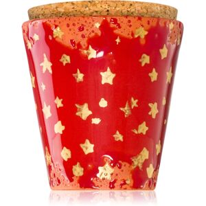 Wax Design Stars Bordeaux scented candle 8 cm