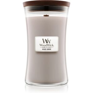 Woodwick Wood Smoke scented candle with wooden wick 609.5 g