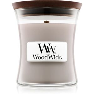 Woodwick Wood Smoke scented candle with wooden wick 85 g