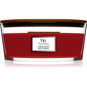 Woodwick Crimson Berries scented candle with wooden wick (hearthwick) 453,6 g