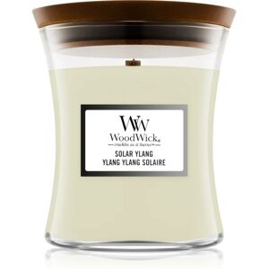 Woodwick Solar Ylang scented candle with wooden wick 275 g