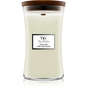 Woodwick Solar Ylang scented candle with wooden wick 609,5 g