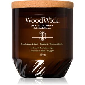 Woodwick Tomato Leaf & Basil scented candle 184 g