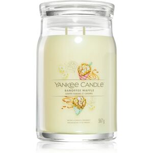 Yankee Candle Banoffee Waffle scented candle Signature 567 g