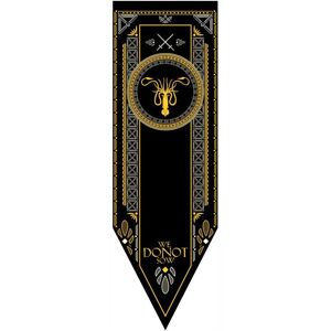 Unbranded (Greyjoy) Game of Thrones GOT House Sigil Tournament Banner Flag Poster Wall Dec