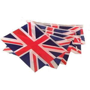 Unbranded Kings Coronation Union Jack Bunting 20ft 12 Fabric Flag Party