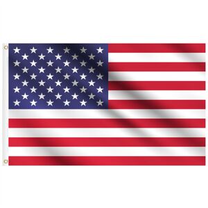 (USA) ASAB Large Flag 5ft x 3ft Metal Grommets