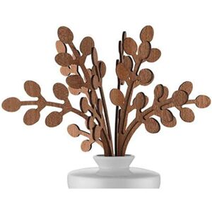 Alessi The Five Season MW64 1 F Design Fragrance Diffuser Leaves, Mahogany Wood,