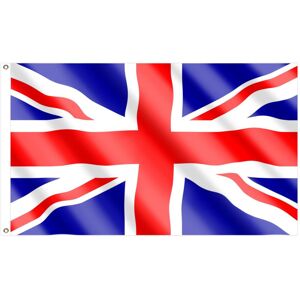 SHATCHI 5X3FT Union Jack Flag GB Platinum Jubilee Royal Street Party Sports Even