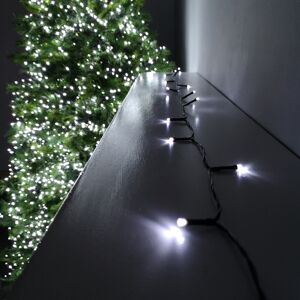 600 LED 60m Premier Battery 8 Function Outdoor Smart Timer Lights Cool White