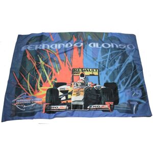 Montez Renault * Flag Formula One 1 Renault ING F1 Team NEW! Blue With Sparks Fernando Alonso 1