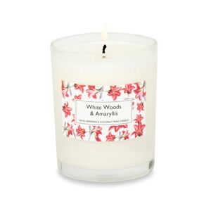 The Poppy Shop White Woods and Amaryllis Gift Boxed Candle