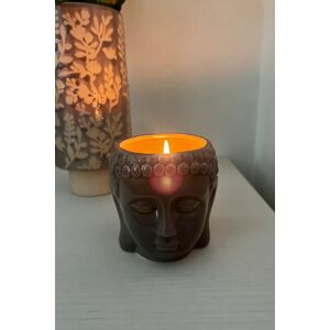 Joy Small Buddha Candle grey Unisex