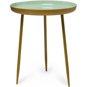 Joy Enamel Mint Green Side Table Medium green One Size Unisex