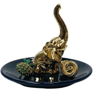 Joy Ceramic Elephant Ring Holder Female