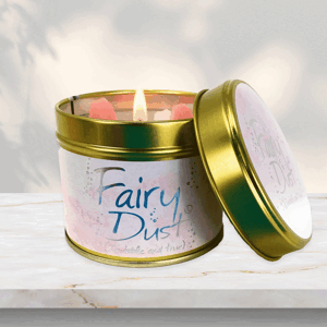Prezzybox Lily-Flame Fairy Dust Tin Candle