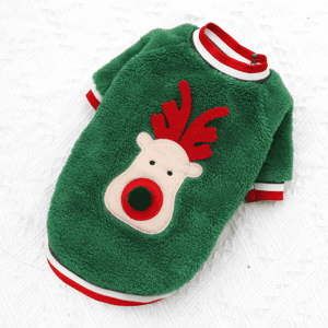 PatPat Christmas-themed Cozy Pet Clothes  - Color-C