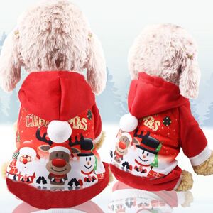 PatPat Christmas-themed Cozy Pet Clothes  - Color-A