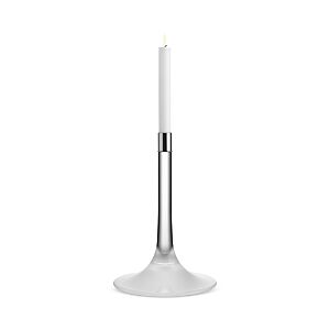 Orrefors Cirrus Candlestick, Tall  - Silver