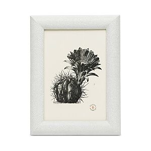 Pigeon & Poodle Oxford Faux Shagreen Frame, 5 x 7  - Blanc