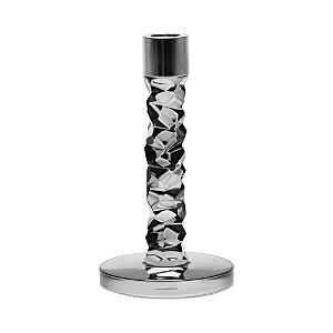 Orrefors Carat Graphite Candlestick Holder, Small  - Graphite