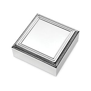 Vera Wang Wedgwood With Love Keepsake Square Box  - Silver