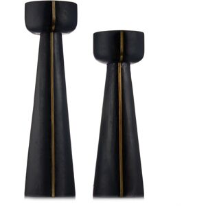 Outlet Luxenoa Set of 2 Pillar Candle Holders