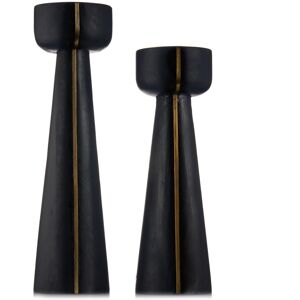 Luxenoa Set of 2 Pillar Candle Holders