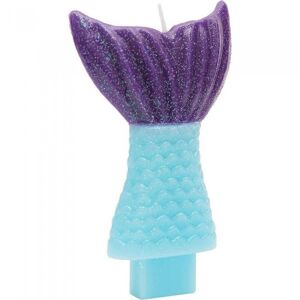 Amscan Wishes Mermaid Tail Birthday Candle